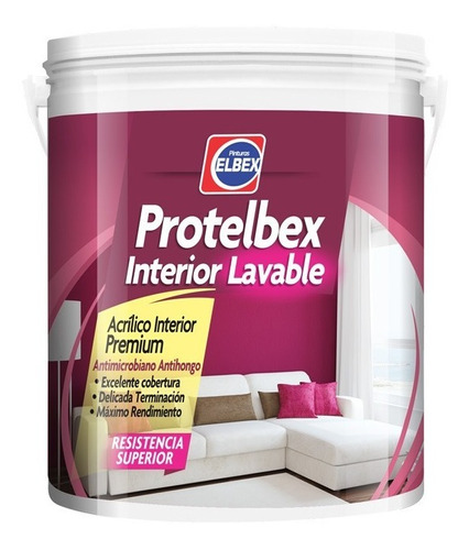 Protelbex Interior Super Lavable 20 Lts. + 4 Lts.