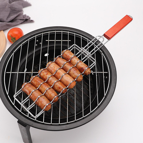Cesta Para Asar Perritos Calientes, Cesta Para Asar Kabob