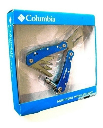 Columbia Multi Herramienta Con Luz Led Alicate Regalo Hombre