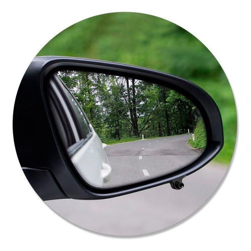 Câmera De Ré Retrovisor Lateral Esquerda Universal Rs124br