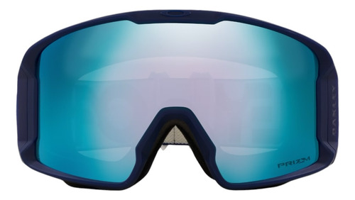 Antiparras Oakley Snow Line Miner L Navy Prizm Snow Sapphire Lente Prizm Snow Sapphire Iridium Armazón Matte Navy