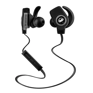Monster Isport Superslim Bluetooth In-ear Headphones - Negro