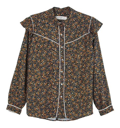 Camisa Mujer Wanama Western Liberty Voile Manga Larga 