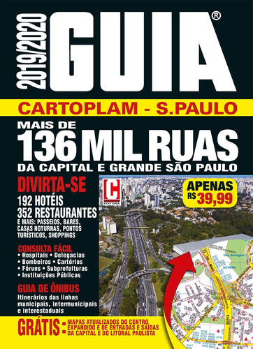 Guia Cartoplam São Paulo 2019/2020 de On Line editora IBC em português