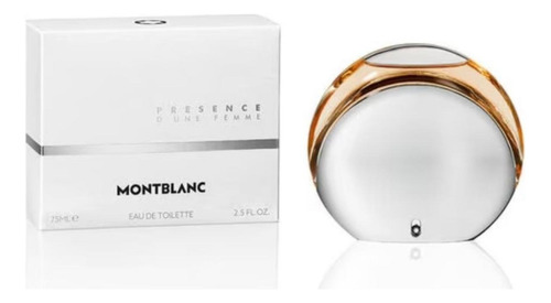 Perfume Mont Blanc Presence Fem 75ml Eau De Toilette