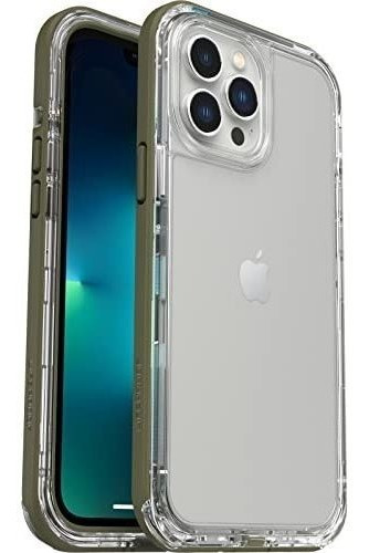 Funda Compatible iPhone 13 Pro Max Anticaídas Transparente