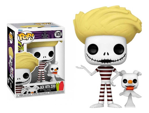 Funko Pop! Animation 1470 Jack Skellington With Zero