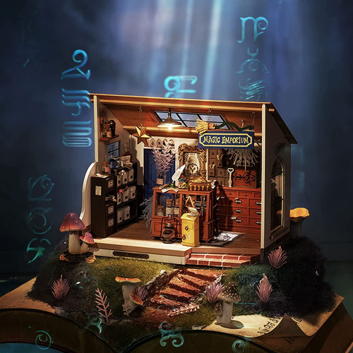 Casa Miniatura Para Muñecas En Miniatura Agencia Detectives
