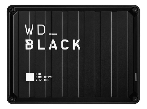 Imagen 1 de 4 de Disco duro externo Western Digital WD Black P10 Game Drive WDBA2W0020BBK 2TB negro