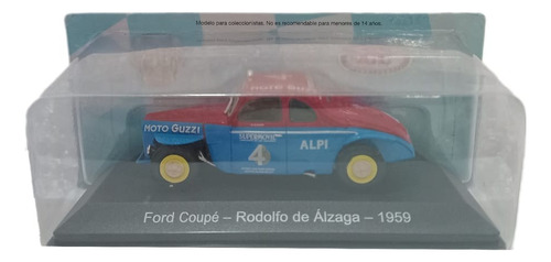 Auto Coleccion Tc Ford Coupe Alzaga 1959 1/43