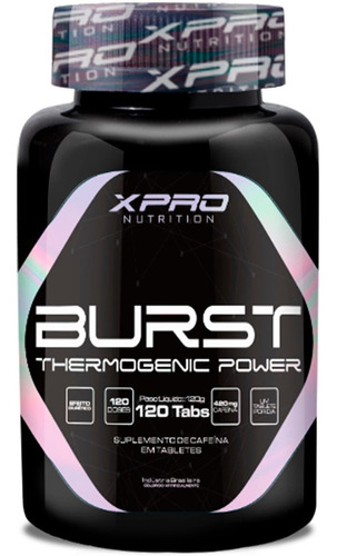 Burst Thermogenic 420mg 120cáps Xpro Nutrition Cafeína 