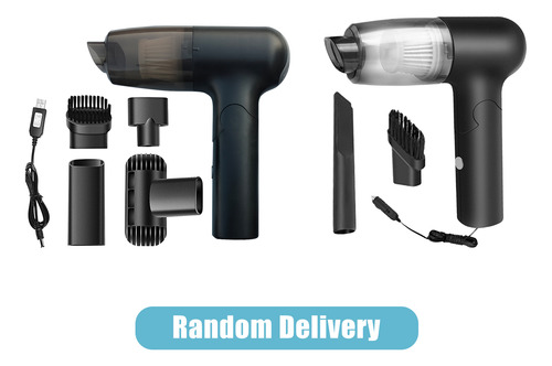 Aspirador Portátil Portátil 6000pa Mini 120w Para Vehículos