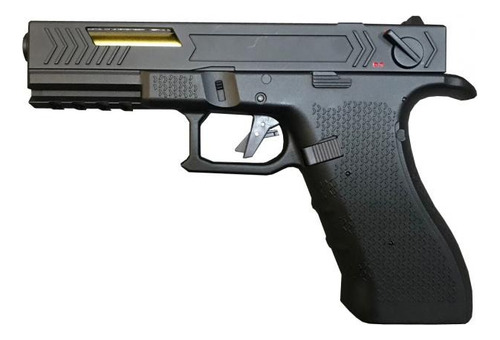 Pistola Marcadora Cyma Glock G18s 6mm Airsoft Mosfet 213 Fps