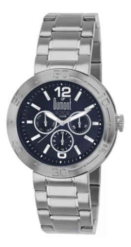 Relógio Masculino Dumont Rotor Du6p29abi/3a - Prata