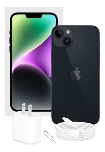Apple iPhone 14 128 Gb Esim Negro Con Caja Original (Reacondicionado)