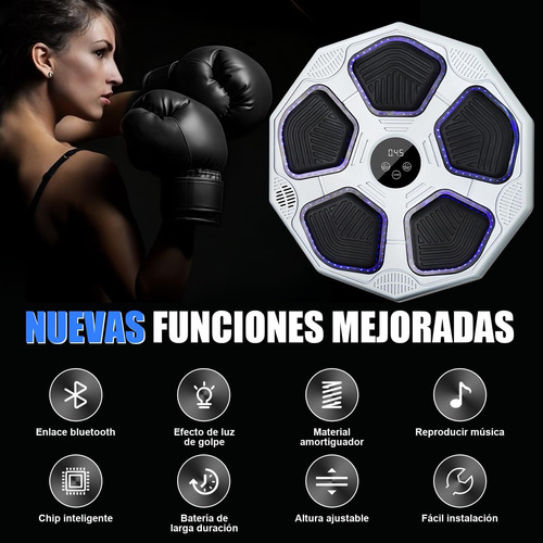 Máquina De Boxeo Con Música Bluetooth Inteligente, Juego