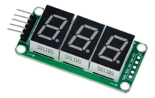 74hc595 Modulo Display 7 Segmentos 3 Digitos