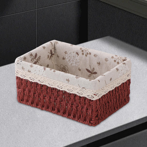 Cesta De Almacenamiento De Escritorio, , Caja De M