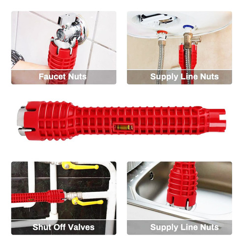 Llave De Lavabo 8 En 1