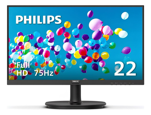 Monitor Philips Full Hd 1920 X 1080 22 Pulgadas 75hz Gamer 