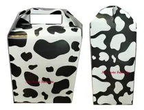 Comprar Manchas Vaca Granja Zenon Set 70 Dulceros Cajitas Bolo Feliz