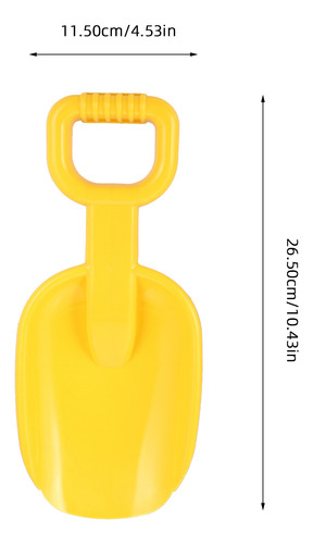 2 Palas De Arena De Plástico Para Niños, Cuchara De Arena, J