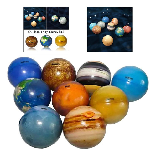 10 Uds. Solar Planetas Para Niños Juguetes Fiesta