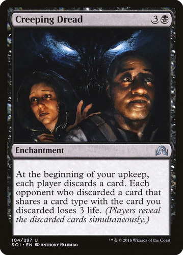 Carta Magic Creeping Dread Shadow Over Innistrad Mtg