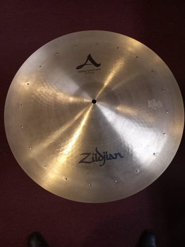 Platillo Fx Zildjian A0315 Línea A Swish Knocker 22 Remaches (Usado)