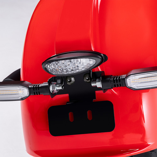 Scooter Elétrica 2000w Chopper U1 Wehawk Potente 50km/h Cor Vermelho 60v