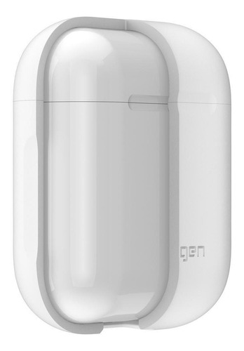 Case Original Spigen AirPods Silicone Fit Com Chaveiro