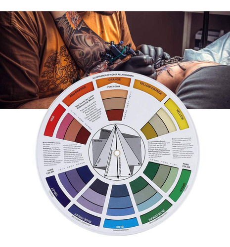 Roda De Cores De Papel Fácil E Durável, Roda De Cores De