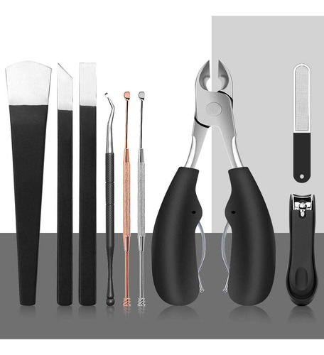 Ibazal - Cortauñas Para Uñas De Los Pies Gruesas, Kit De Man