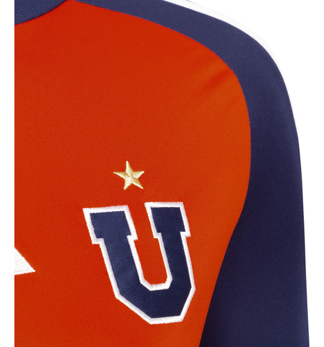 Imagen 3 de 4 de Camiseta adidas Visitante Universidad De Chile Niños Ht9969