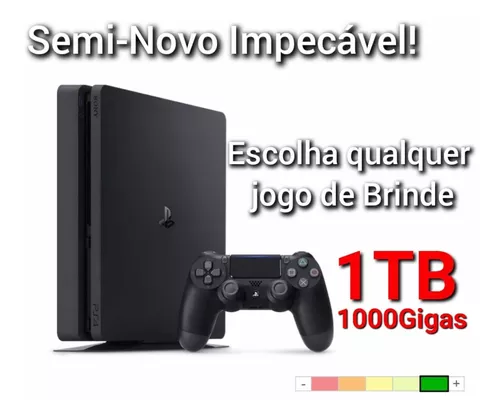 Ps4 Fat 500gb Semi-novo Com 2 Controles + 2 Jogos - Escorrega o Preço