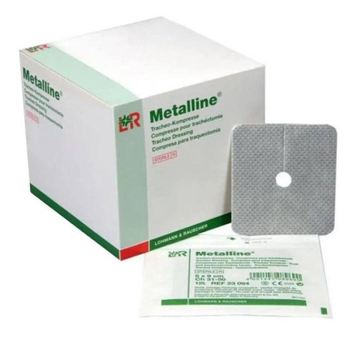 Curativo Para Traqueostomia Metalline 08 X 09cm