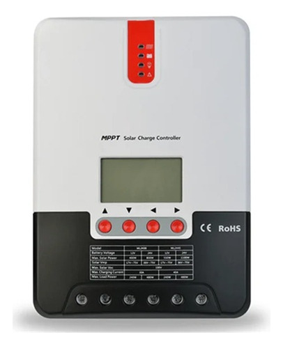 Regulador Cargador Paneles Solar 12v 24v Mppt 40a Display