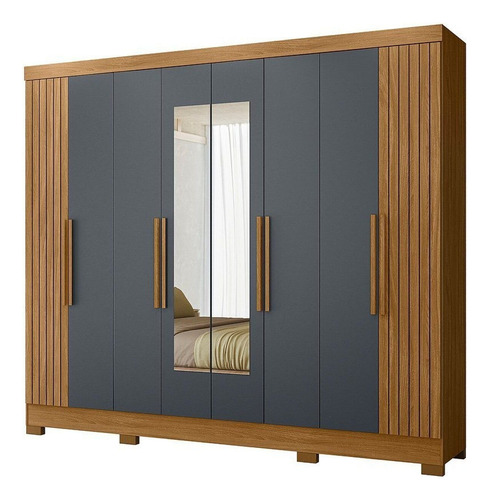 Guarda-roupa Casal Com Espelho Crystal Light If