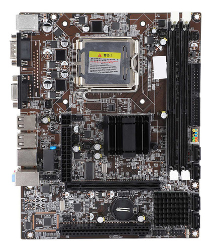 Placa Madre Lga 775 Ddr3 Para El Chipset Intel G41 De Doble