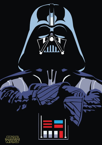 #48 Darth Vader Postes 30x40 Envios A Todo El Pais 