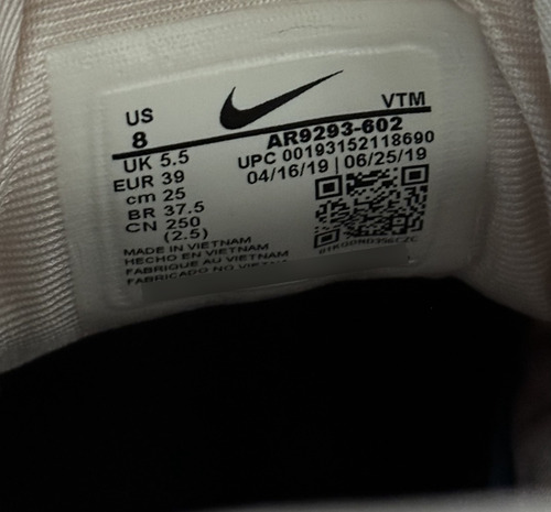 Tenis Nike Air Max 720 Light Soft Original 25mx