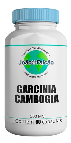 Garcinia Cambogia 500mg 60 Cápsulas