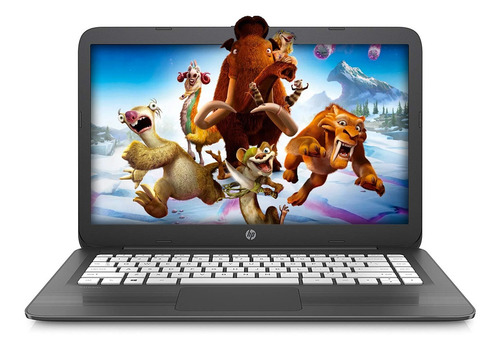 Notebook Hp Stream Amd 14 Hd Intel 4gb 32gb Disco Solido Amv (Reacondicionado)