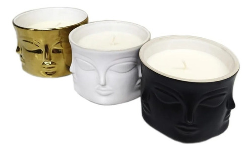 Velas Aromáticas Diduo France Recipiente By  Joanathan Adler Color Negro