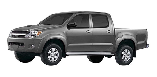Imagen 4 de 9 de Espejo Toyota Hilux 2005 2006 2007 2008 2009 2010 2011 2012 2013 2014 2015 Manual Negro