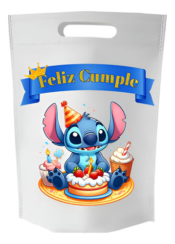 Bolsa Friselina Personalizada Premium (pack 10 Unidades) Blanco Personalizada 18x40x10