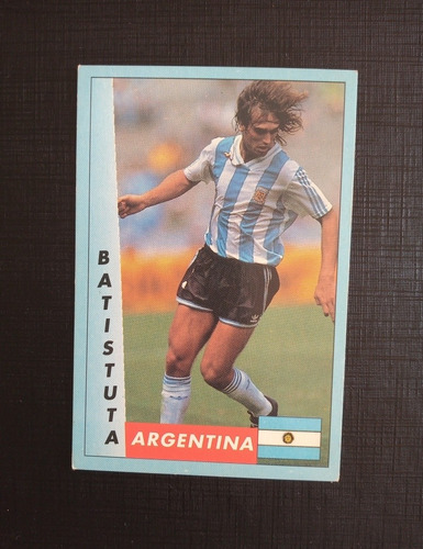 Card Batistuta Copa Do Mundo 1994 Multi Editora Cd03