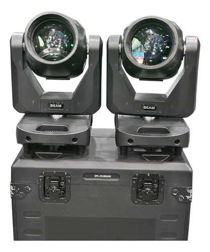 2 Moving Beam 9r 260w C Case 2 Gobo 17 Desenhos + 14 Cores