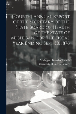 Libro [fourth] Annual Report Of The Secretary Of The Stat...