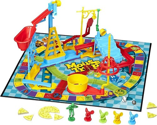 Juego De Mesa Hasbro Gaming Mouse Trap Trampa De Ratones